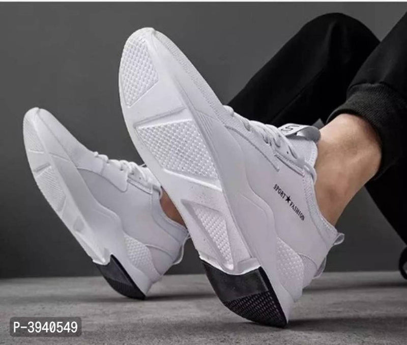 Trendy White SPORTS Shoes For Men~ LIMITED EDITION
