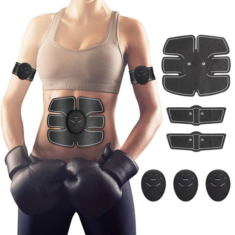 Essential Weight Loss And Muscle Toning And 6 Abs Ems Tummy Flatter Kit For Men And Women