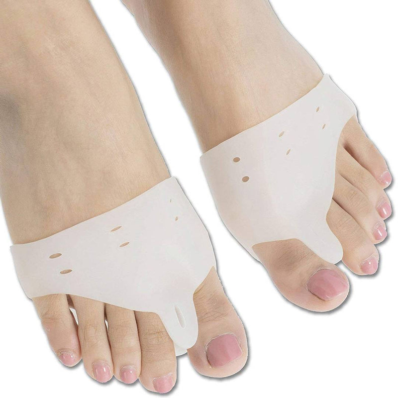 Soft Silicone Gel Ball Of Foot Pain Relief Metatarsal Cushion Pad Forefoot Protection (1 Pair)