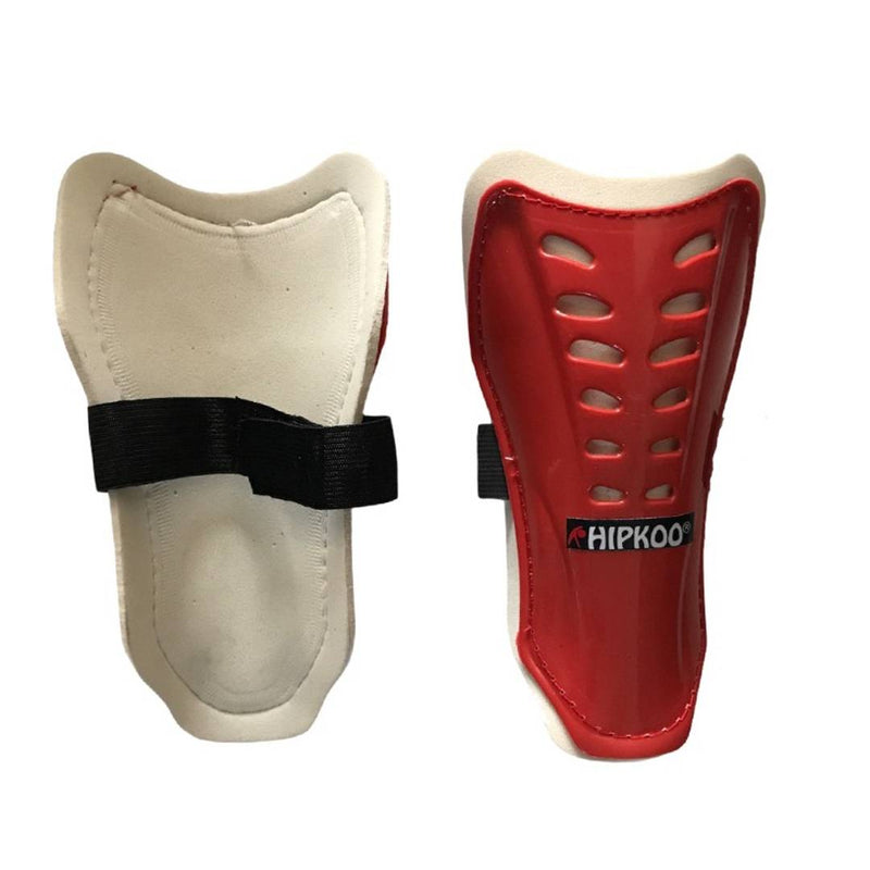 Hipkoo Leg Protection Shin Guards (Large 19 cm) Red