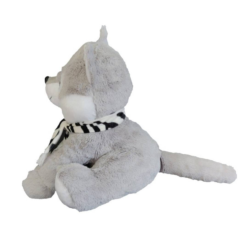 Ultra Cuddle Sitting Husky Dog Plush Soft Toy for Kids 11 Inch -Grey