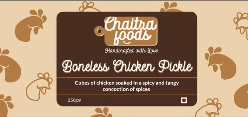 Chaitra Foods Homemade Chicken Boneless Pickle