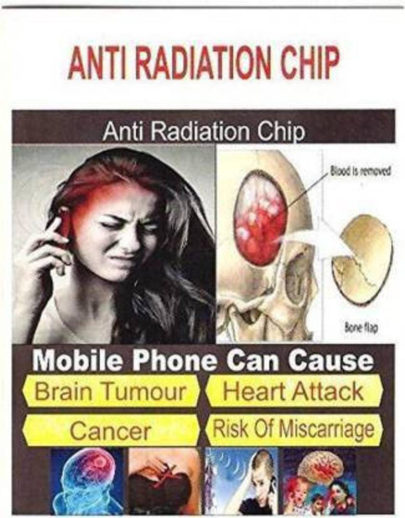 Anti Radiation Gold Sticker for Laptop, Phone, Tablet, Television, Mobile, PC, Generic (Pack of 4)