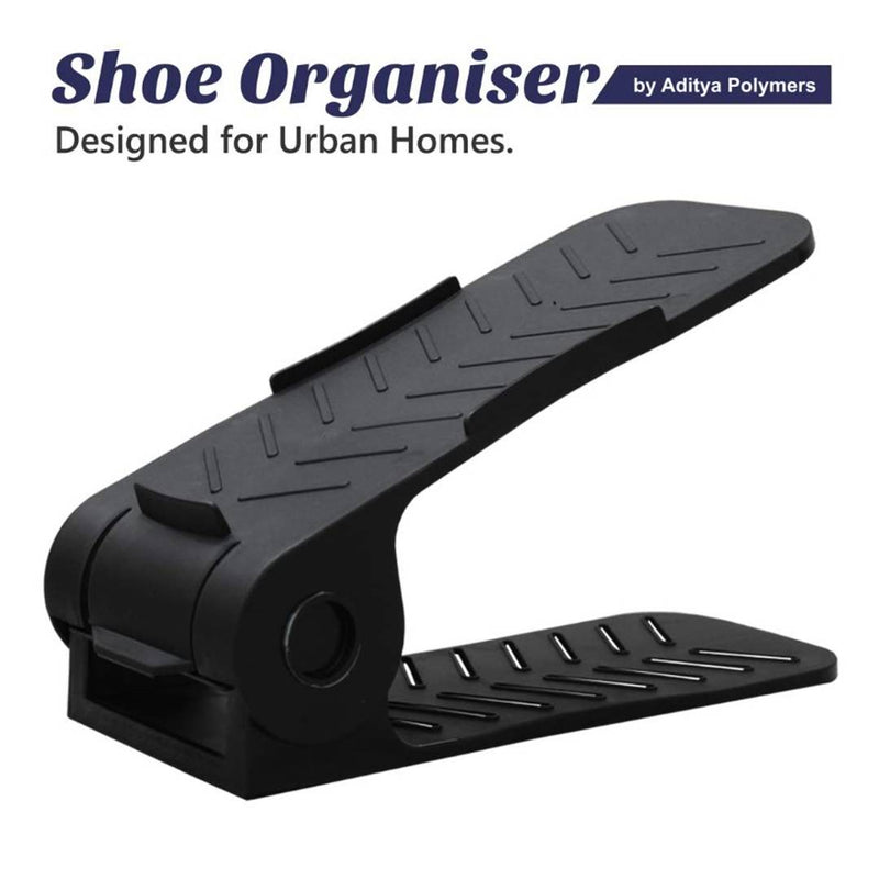 Polymers Plastic Shoe Organizer (Pack of 3)