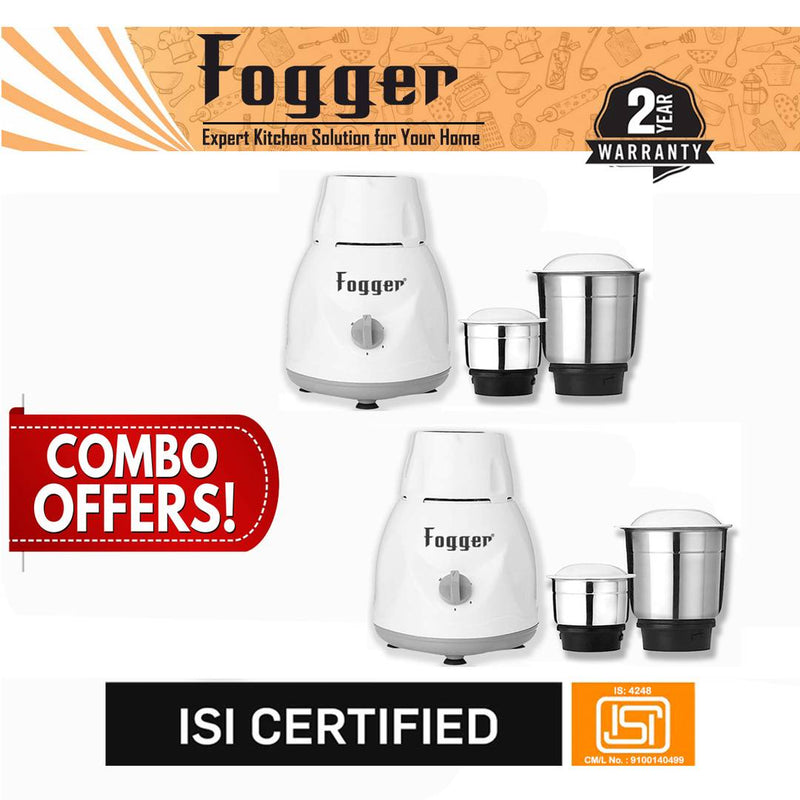 Diamond 500 Watt Mixer Grinder - 2 Jar (Set Of 2)