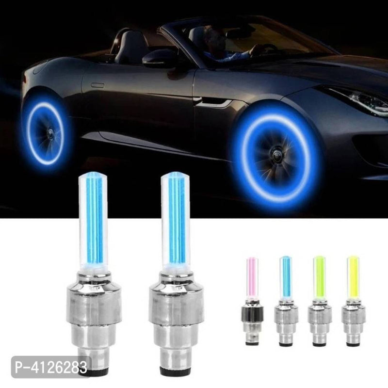 Funkydealz Tyre LED for all Bikes, Motorcycles, Scooties (set of two 2 pcs.)