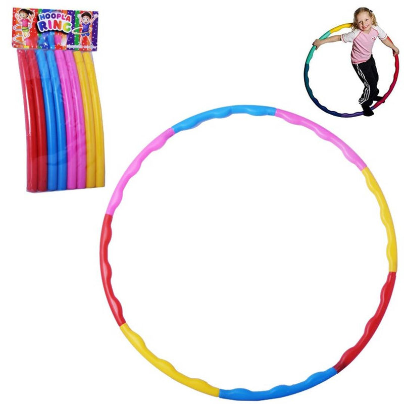 Planet of Toys Huppa Hulla Hoopla 30 inch Diameter Collapsible Exercise Fitness Ring for for Kids