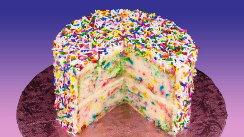 Rainbow Sprinkles Candy - 100 Gram | for Cake Decoration & Eating