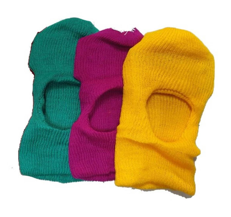 Unisex Monkey Cap, Made of Soft Woolen for Better Comfort and Design for 1-10 Year Child (Pack of 3 Piece)