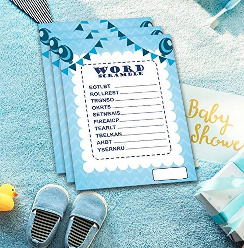 Baby Shower Special Baby Word Scramble Baby Shower Game Leafs (Pack of 50 Leaf)