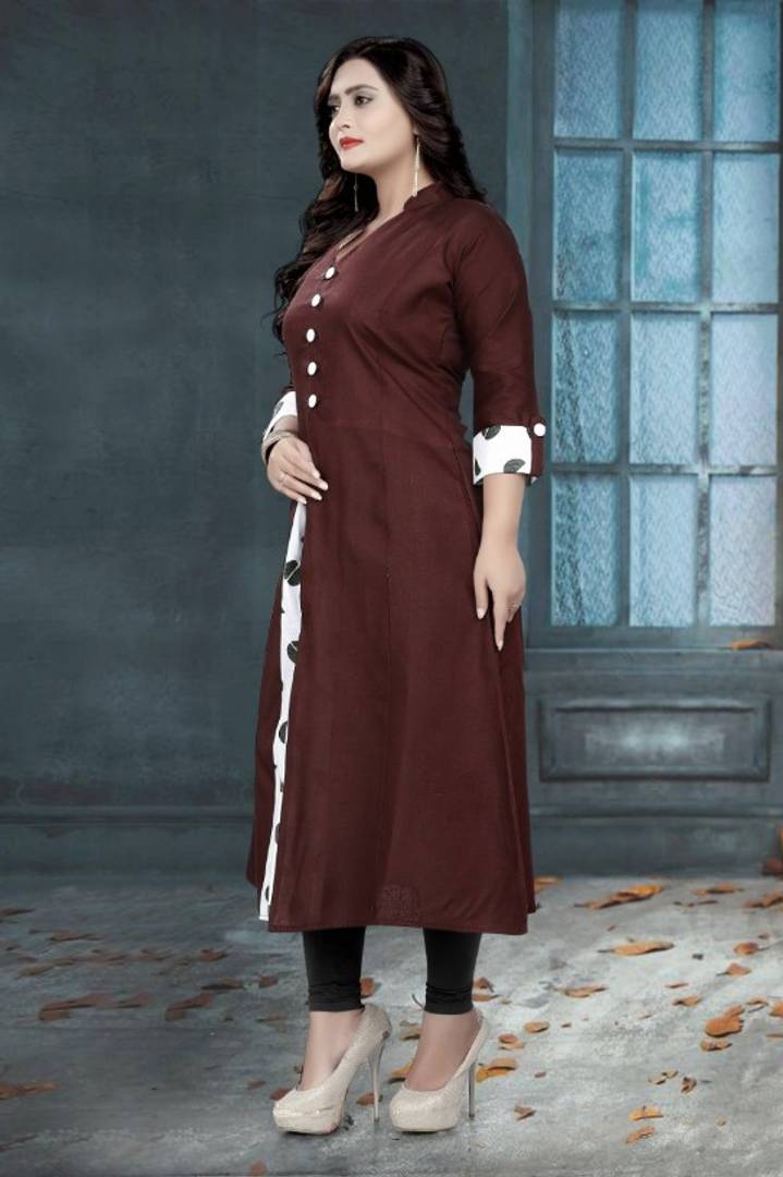 Stylish Khadi Cotton Kurti