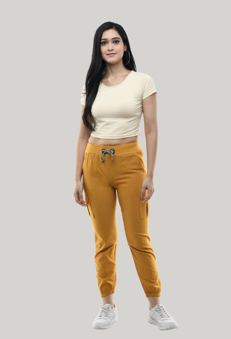 Gladly Women's Solid beautifull Jogger Trousers for women and Girls