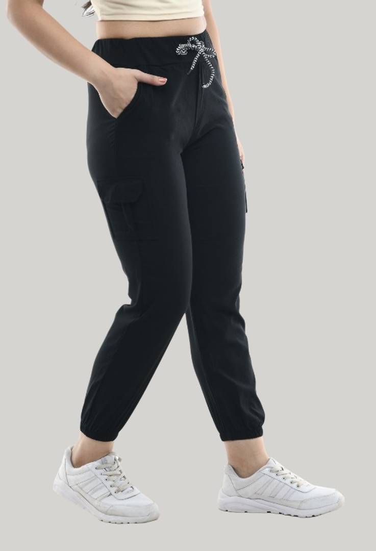 Gladly Women's Solid beautifull Jogger Trousers for women and Girls