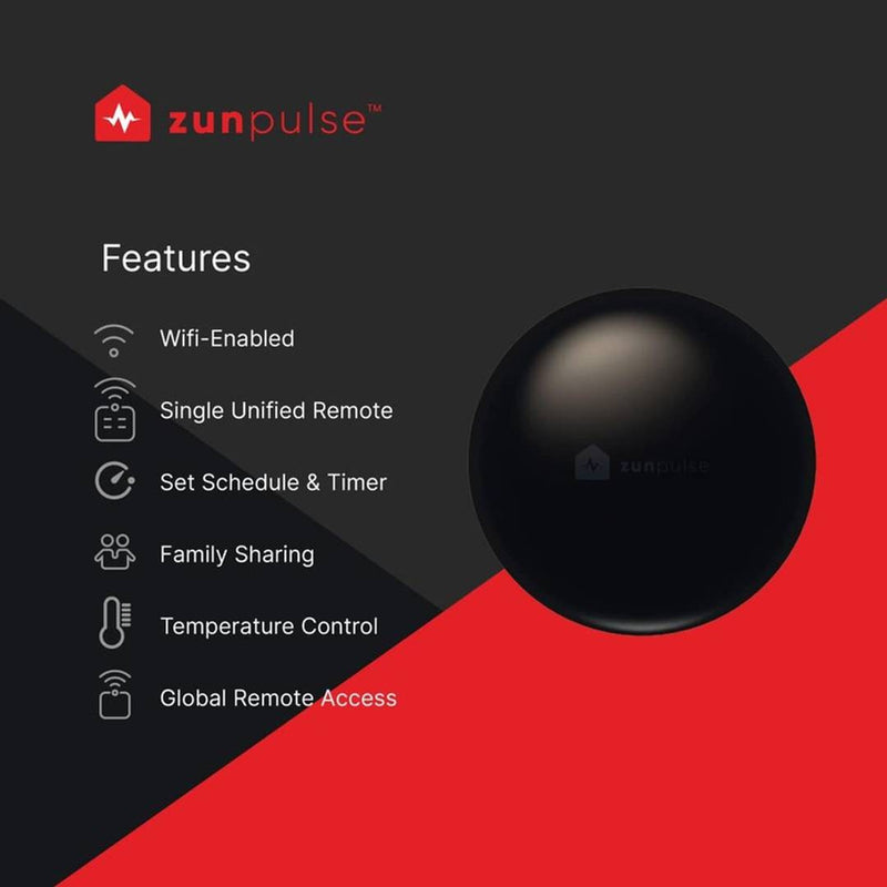 zunpulse WiFi Enabled Smart AC Remote