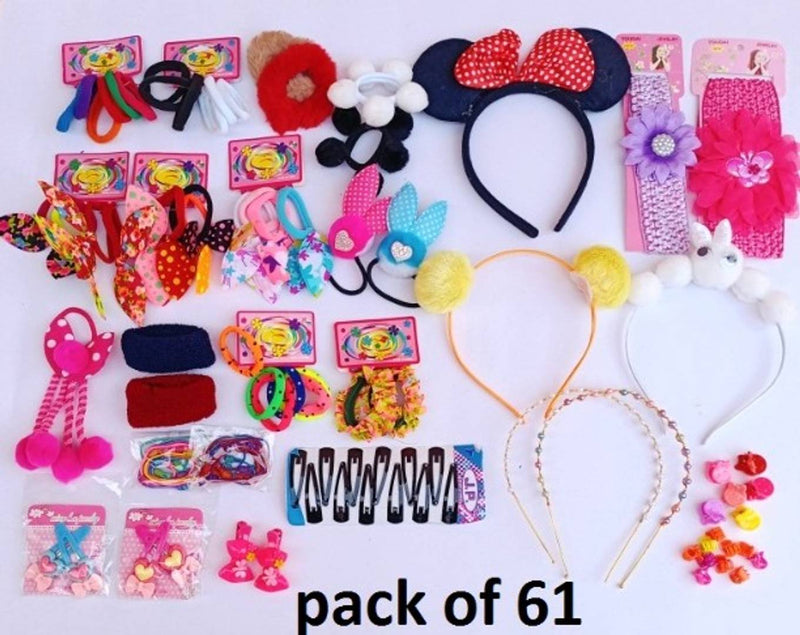 Beautiful hair accessories set pack of 61