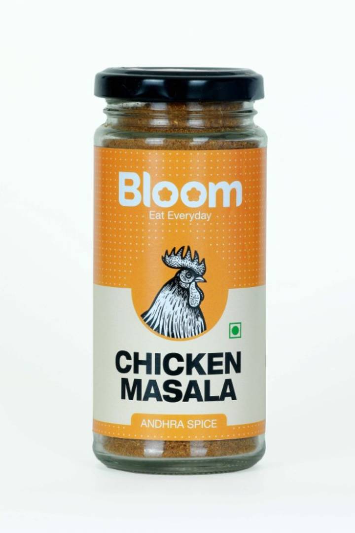 Bloom Foods Andhra Chicken Masala - 125 gm - Premium Spices - Price Incl. Shipping