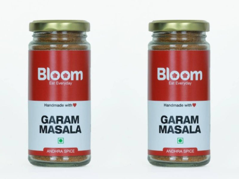 Bloom Foods Andhra Garam Masala - 250g (Pack of 2 x 125 gm) - Premium Spices - Price Incl. Shipping
