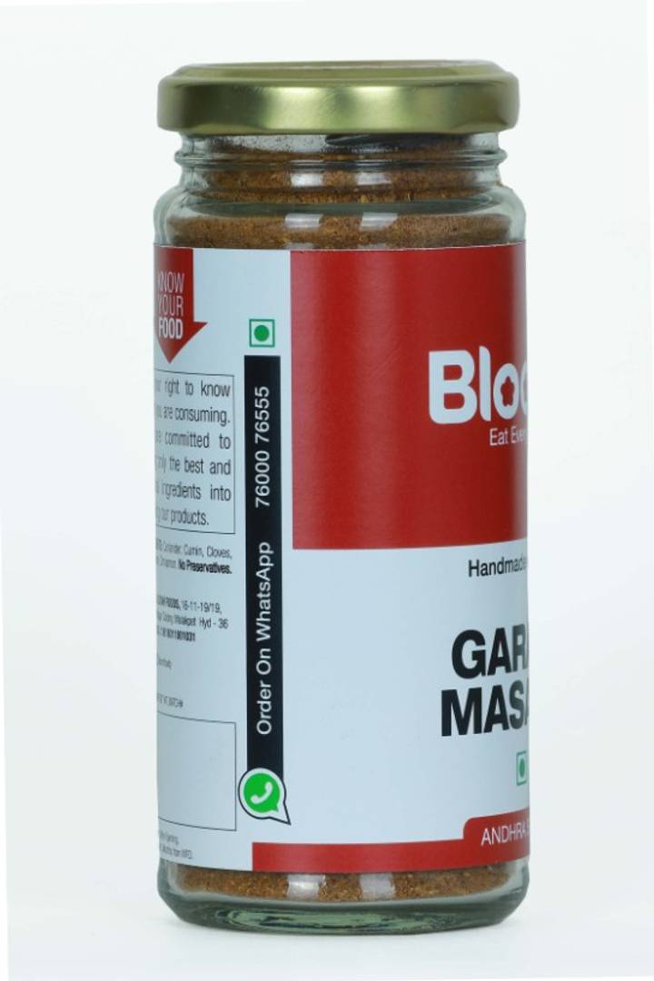Bloom Foods Andhra Garam Masala - 250g (Pack of 2 x 125 gm) - Premium Spices - Price Incl. Shipping