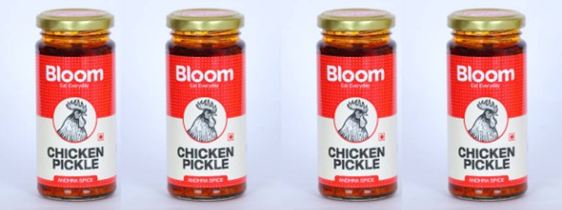 Boneless Andhra Chicken Pickle (Pack of 4 x 230g) - Price Incl. Shipping