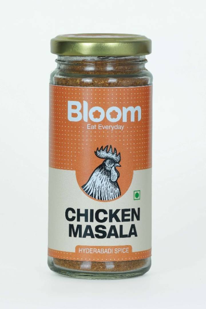 Bloom Foods Hyderabadi Chicken Masala - 125 gm - Premium Spices - Price Incl. Shipping