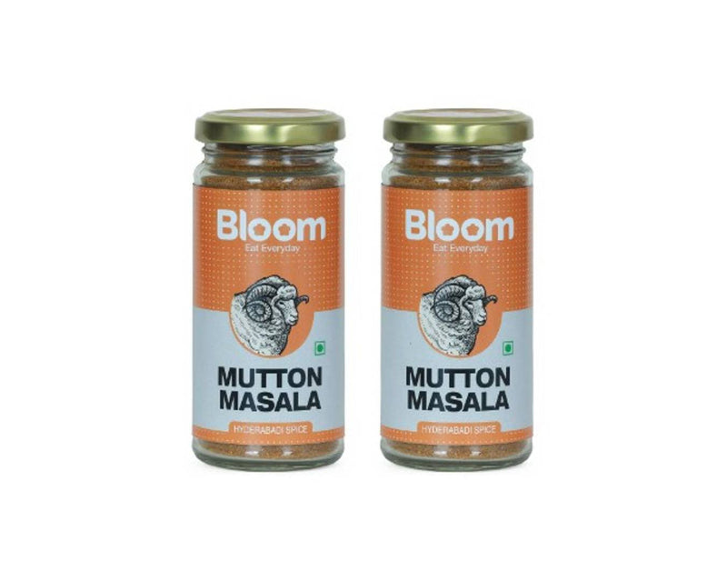 Bloom Foods Hyderabadi Mutton Masala (Pack of 2 x 125g) - Premium Spices - Price Incl. Shipping