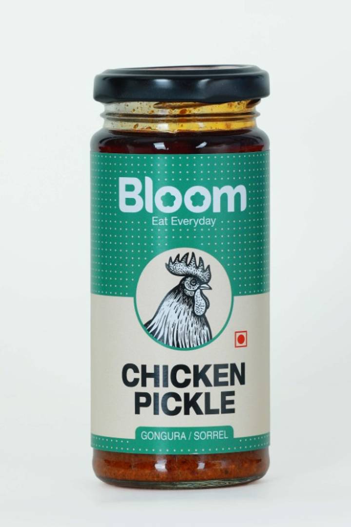 Boneless Gongura Chicken Pickle - 230 gm - Price Incl. Shipping