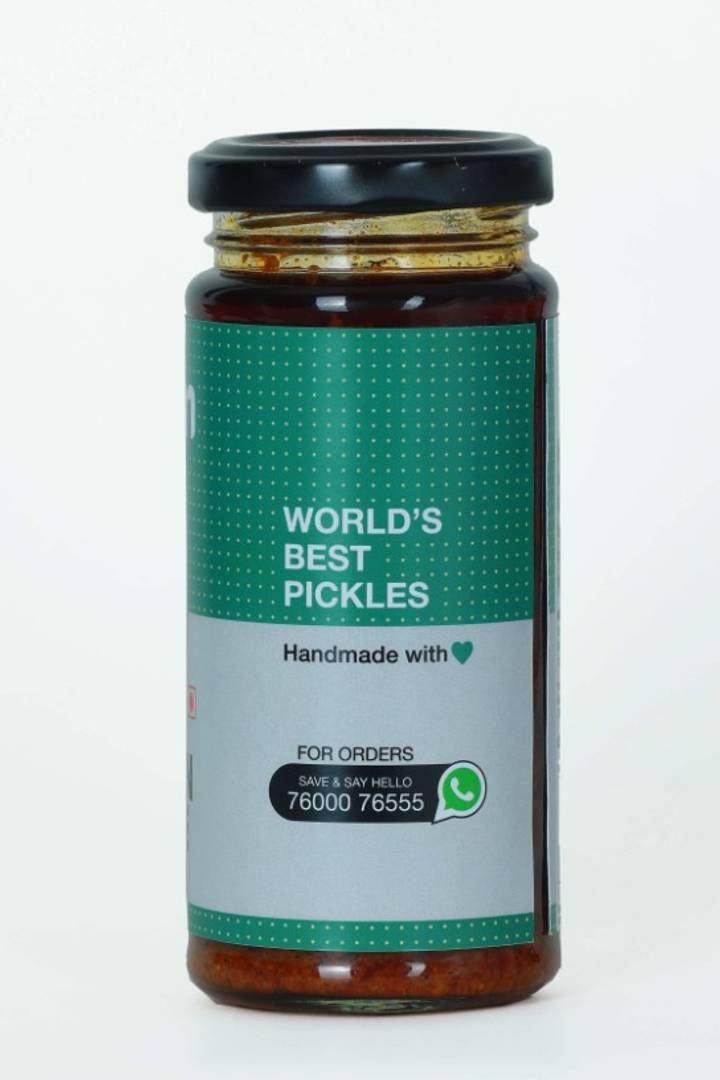 Boneless Gongura Andhra Mutton Pickle - 230 Gm - Price Incl. Shipping