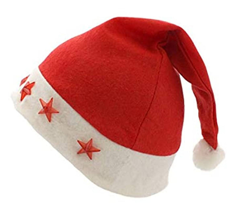 Kids LED Santa Cap