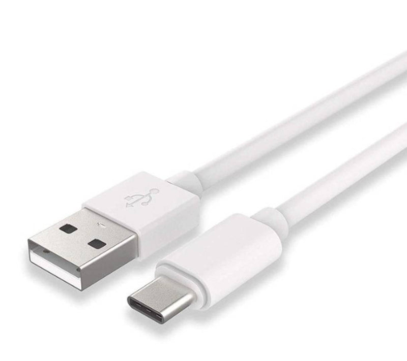 R Pluss Type-C USB Cable for Phones 2.4 A USB Cable | Data Sync Cable | Rapid Quick Dash Fast Charging Cable | Charger Cable | Type C to USB-A Cable (White)