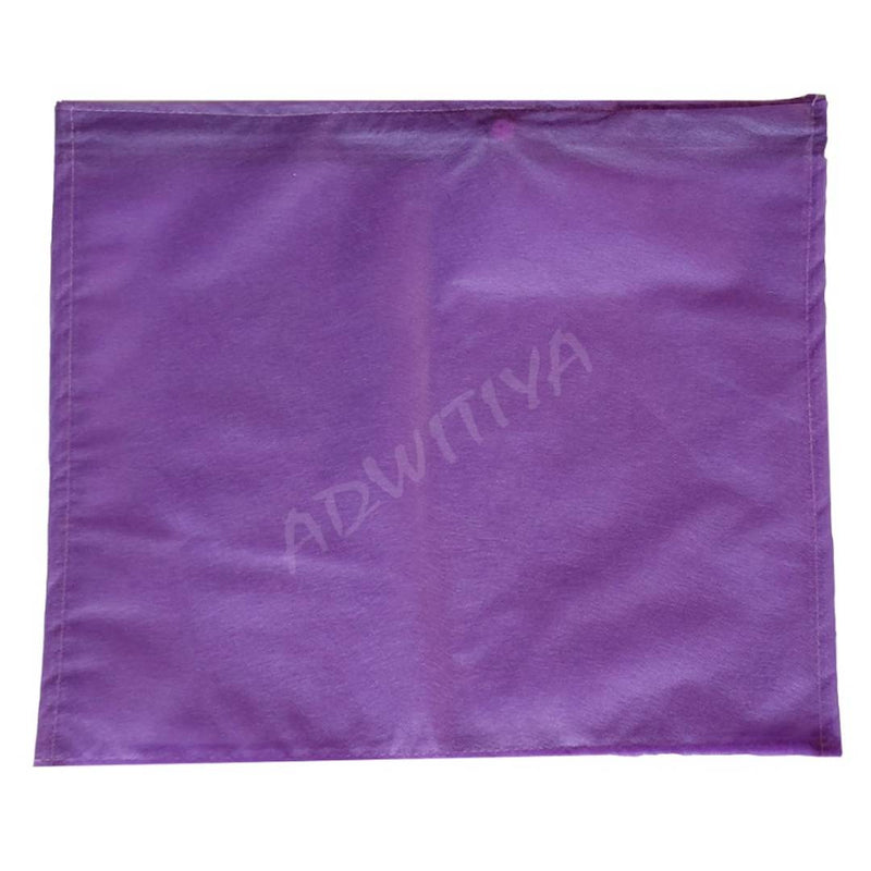 Set of 24 - Single Nonwoven Saree Cover - Purple & Black