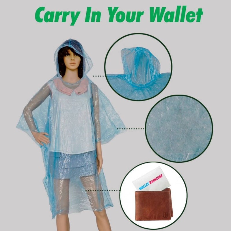 Trendy Flexible Pocket Rain Coat Pack of 1