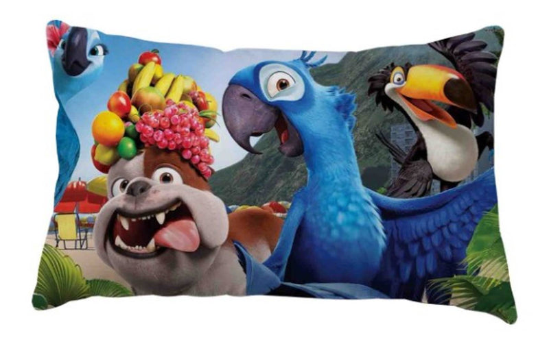 Comfy Velvet Digital Printed Pillow For Kids