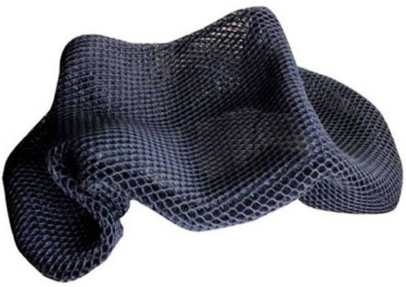 Black Mesh Nylon Bike Seat Cover For Yamaha Gladiator