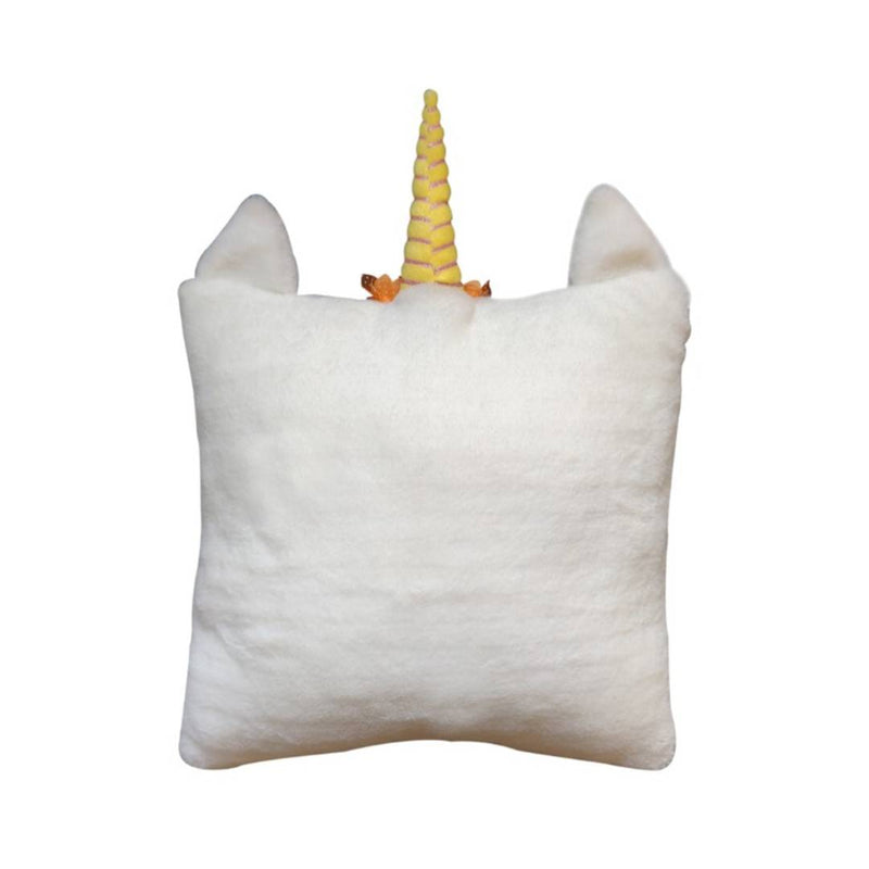Ultra Unicorn Plush Stuffed Soft Pillow For Kids 14 Inch - White