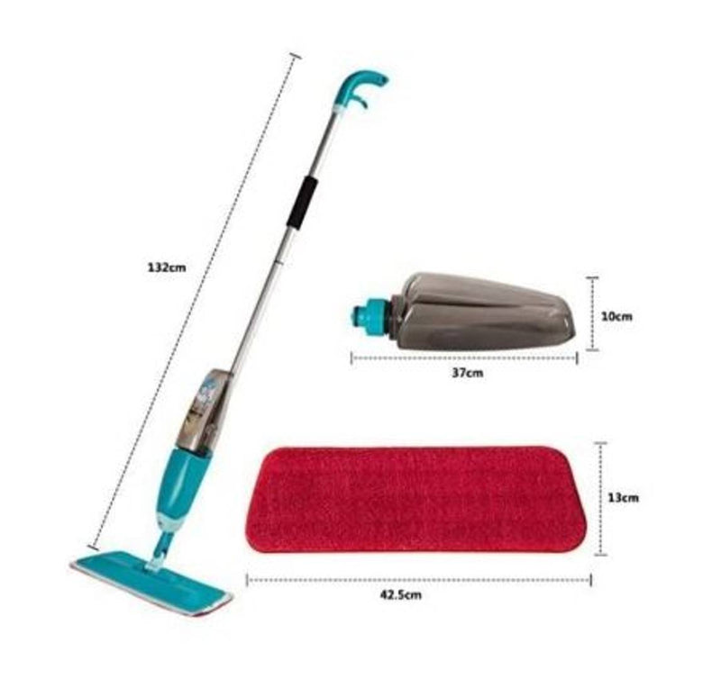 Device Multifunctional Microfiber Floor Cleaning Healthy Spray Mop with Removable Washable Cleaning Pad and Integrated Water Spray Mechanism