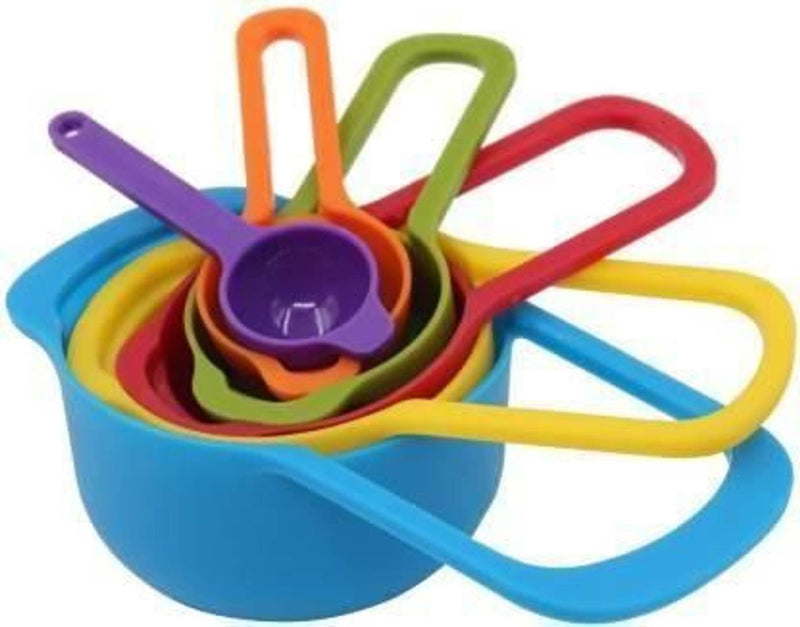 Measuring Cups & Spoons - Cooking Baking Measurement Cups and Spoons ( Set of 6)