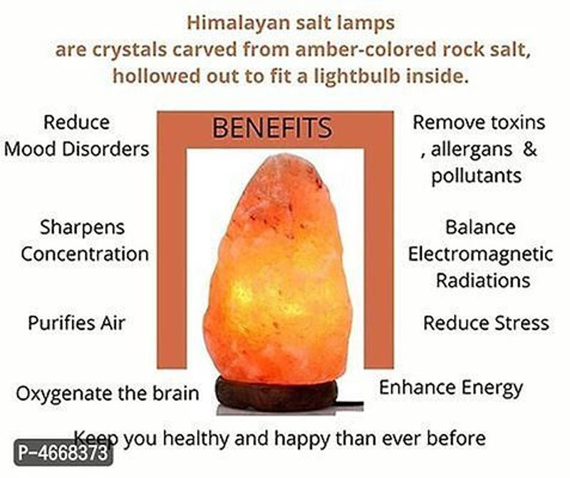 Premium Natural & Pure Himalayn Rock Salt Lamp