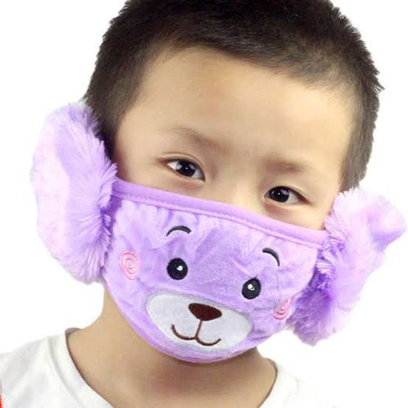Assorted Kids Mask, Warm Winter Mask for Boys And Girl's fit for Multicolour