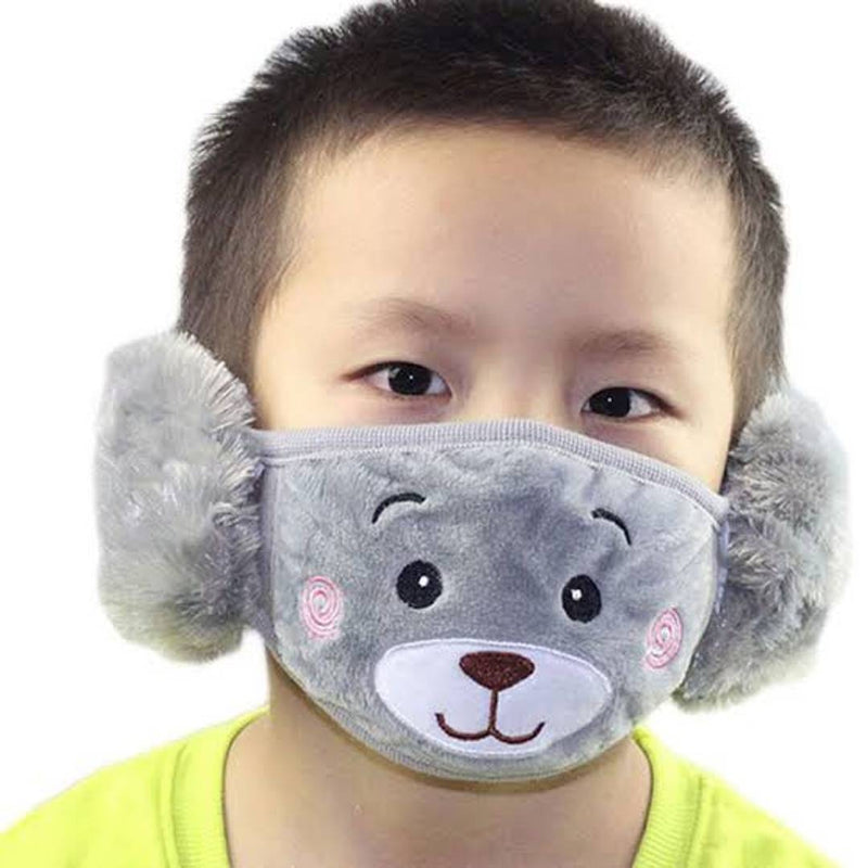 Assorted Kids Mask, Warm Winter Mask for Boys And Girl's fit for Multicolour