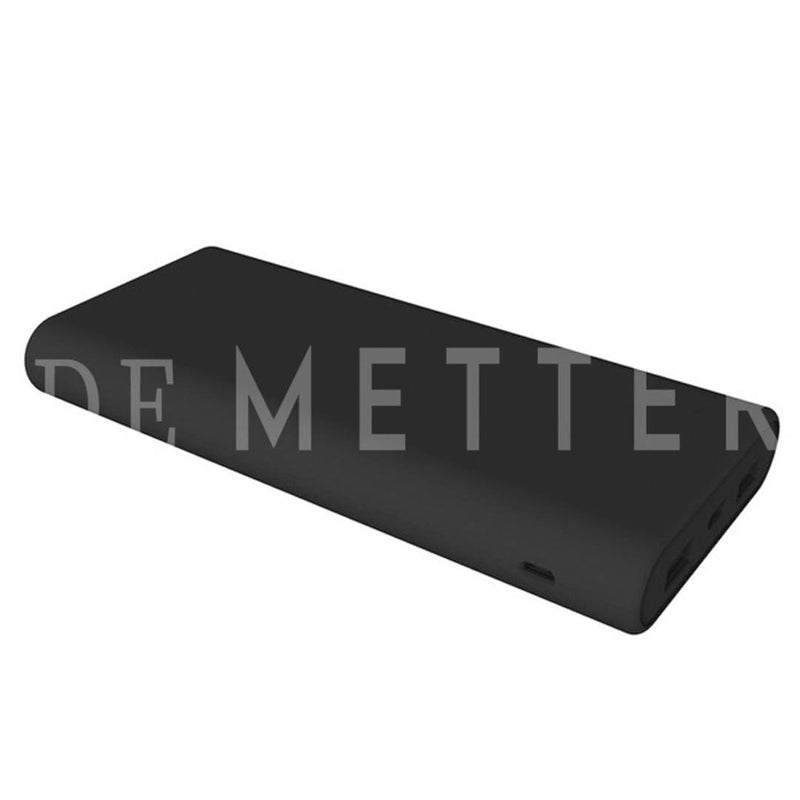 DeMetter Black 10000 mAh Li-Polymer Power Bank