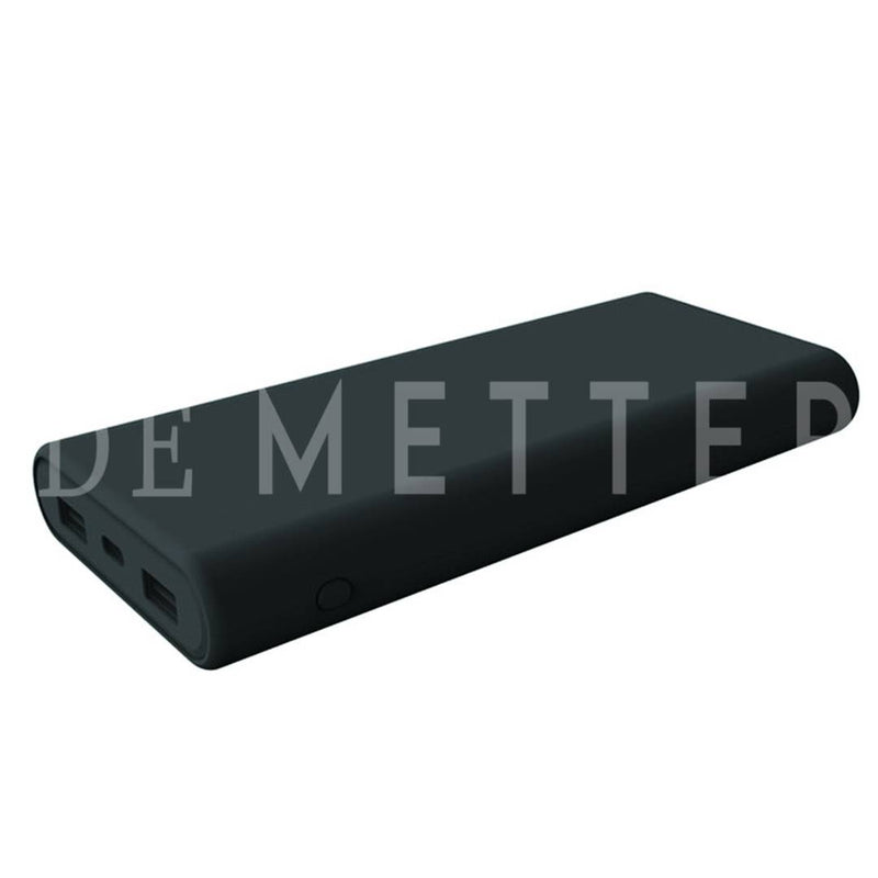 DeMetter Black 10000 mAh Li-Polymer Power Bank