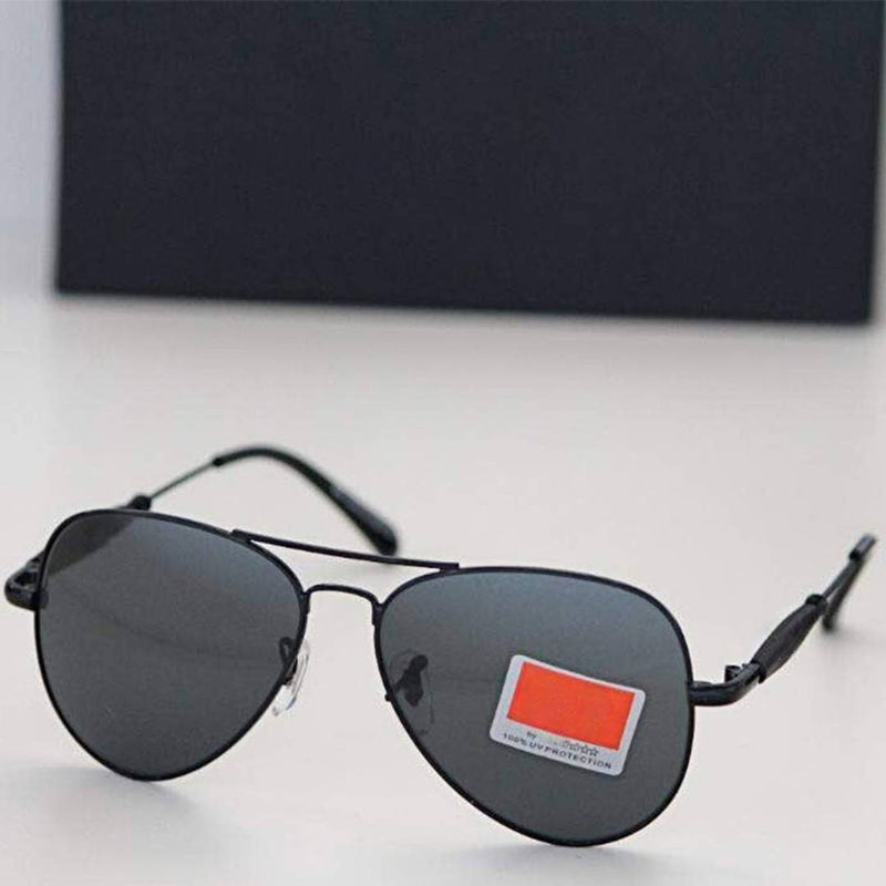 Black Mirror Aviator Sunglass For Men