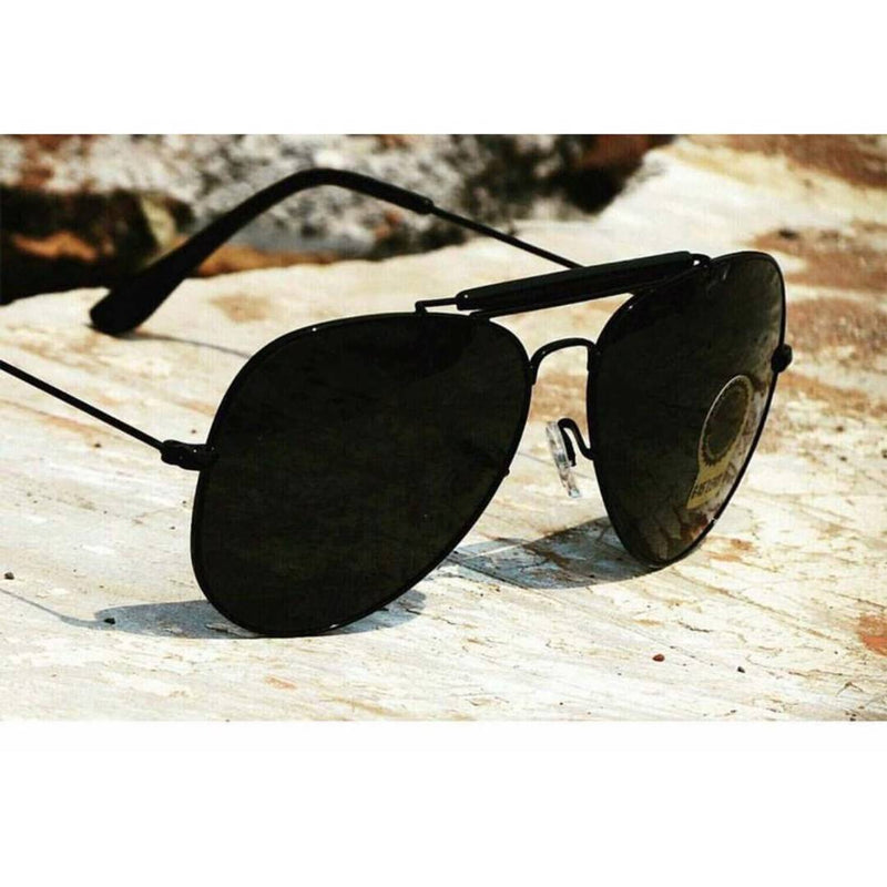 Black Mirror Aviator Sunglass For Men