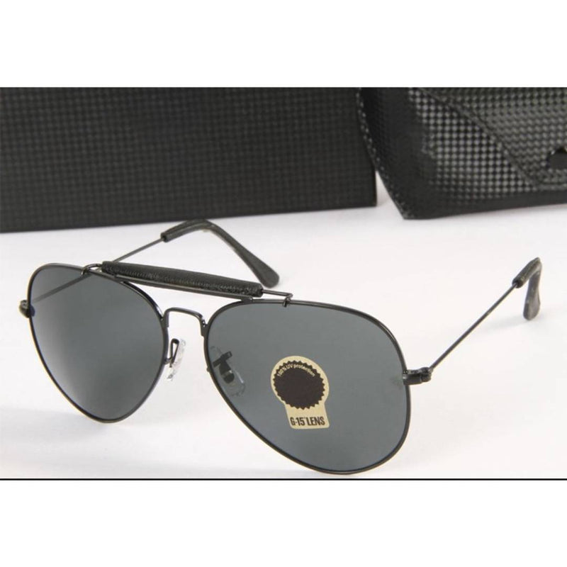 Black Mirror Aviator Sunglass For Men