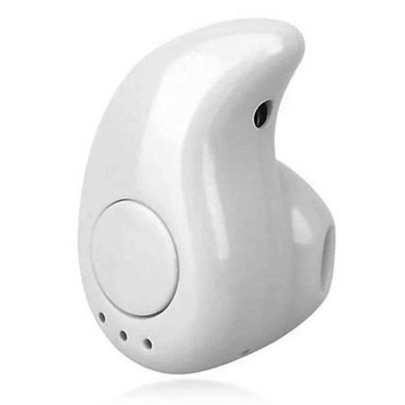Acromax Kaju Wireless Bluetooth Earphones - Single Ear - White