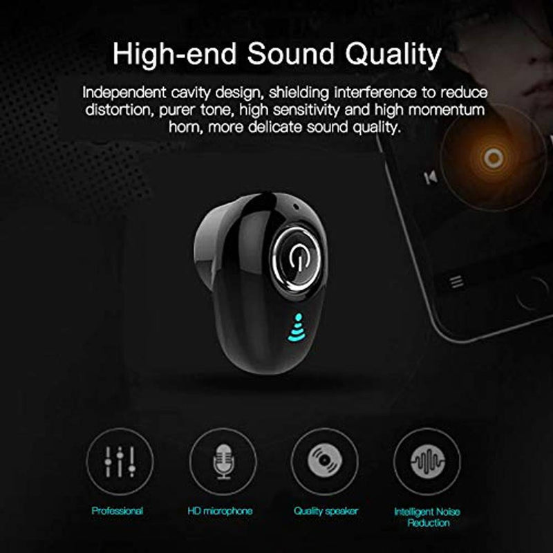 eHIKPlus S650 Mini Wireless Bluetooth Earphone Sport Headphone With Micro Bluetooth Headset