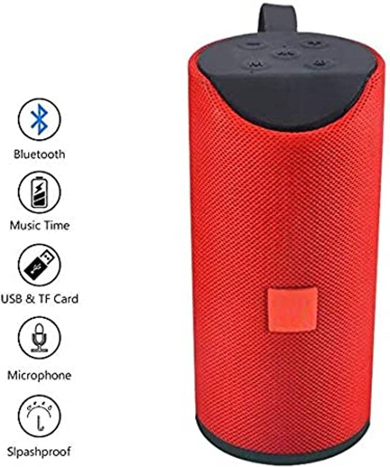 Cloud Tg113 Bluetooth Speaker With Super Bass For Xiaomi Mobiles - Red