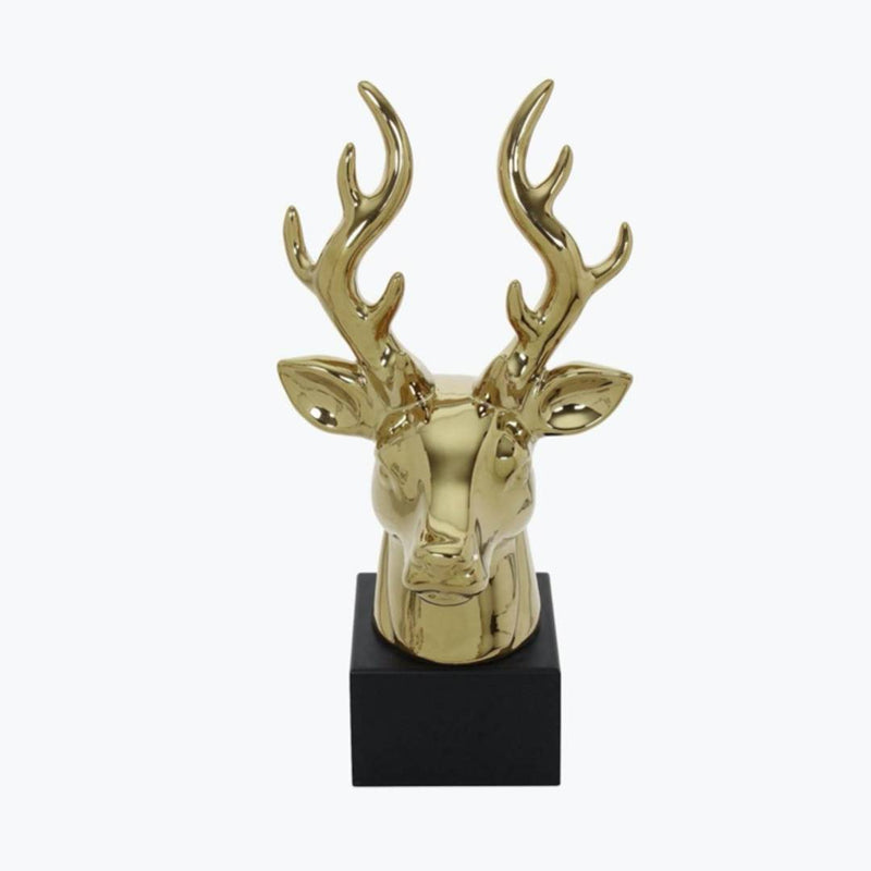 Home Centre Splendid Barend Deer Figurine - Gold