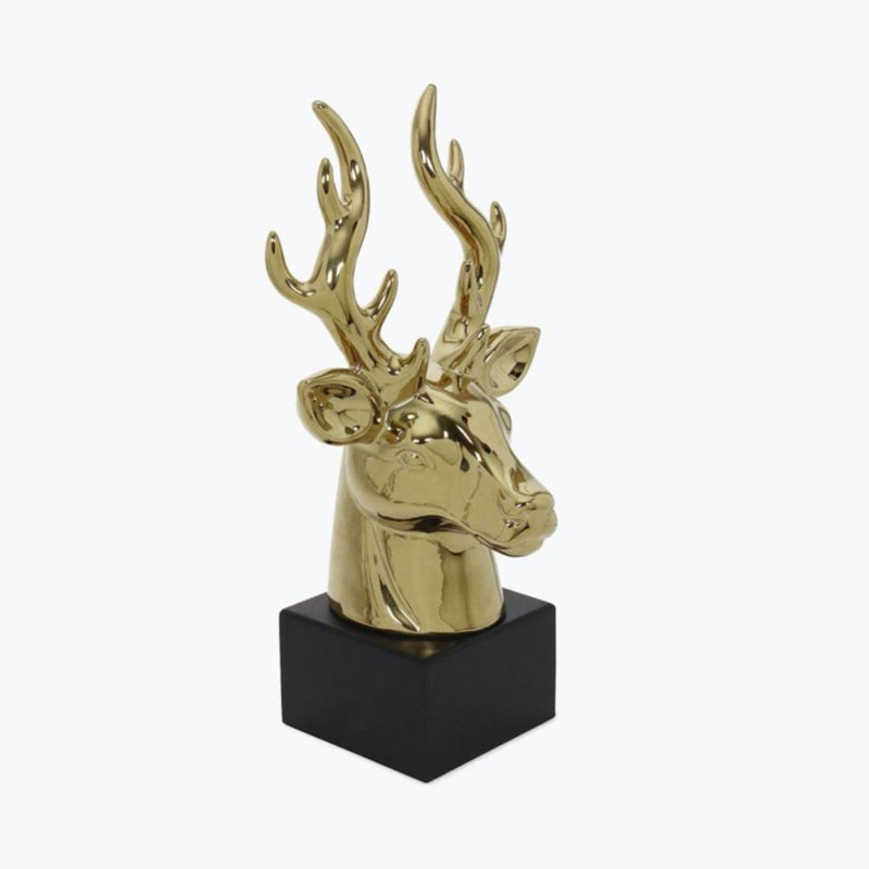Home Centre Splendid Barend Deer Figurine - Gold