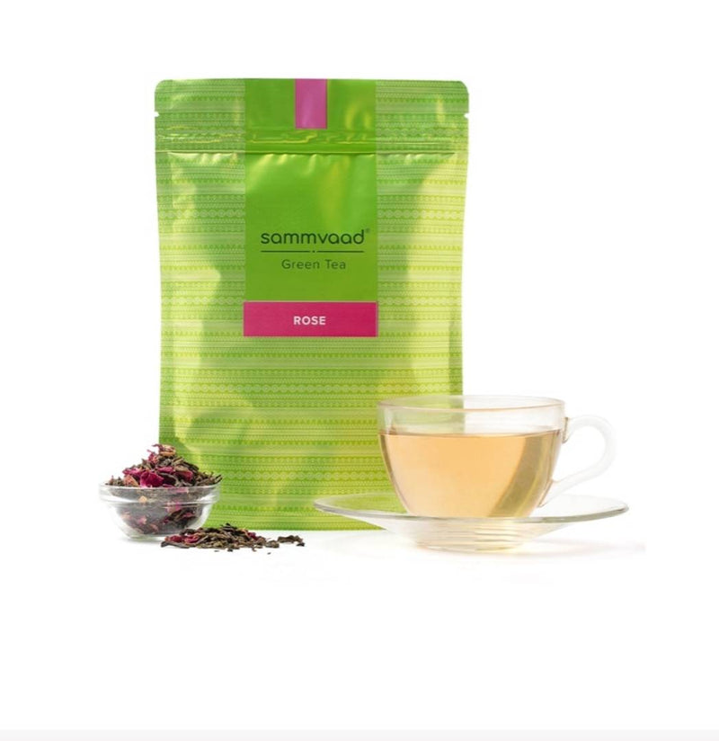 Rose Green Tea This flavorful floral blend soothes the skin and prevents infections.
